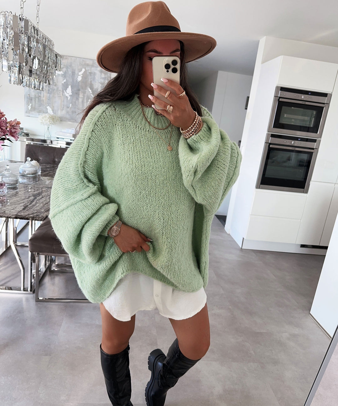 SKYLAR™ | TRICOT À COL ROND RELAXÉ