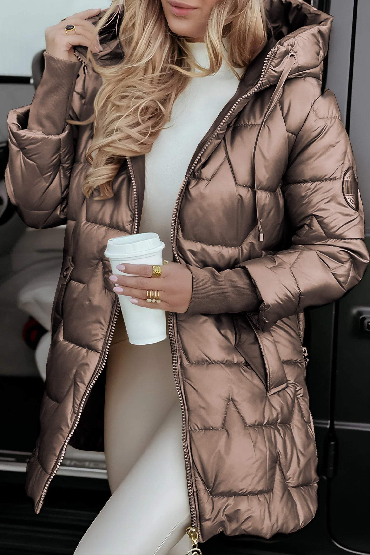 ASTRID™ | MANTEAU D'AUTOMNE CHAUD EN MÊLAGE DE COTON