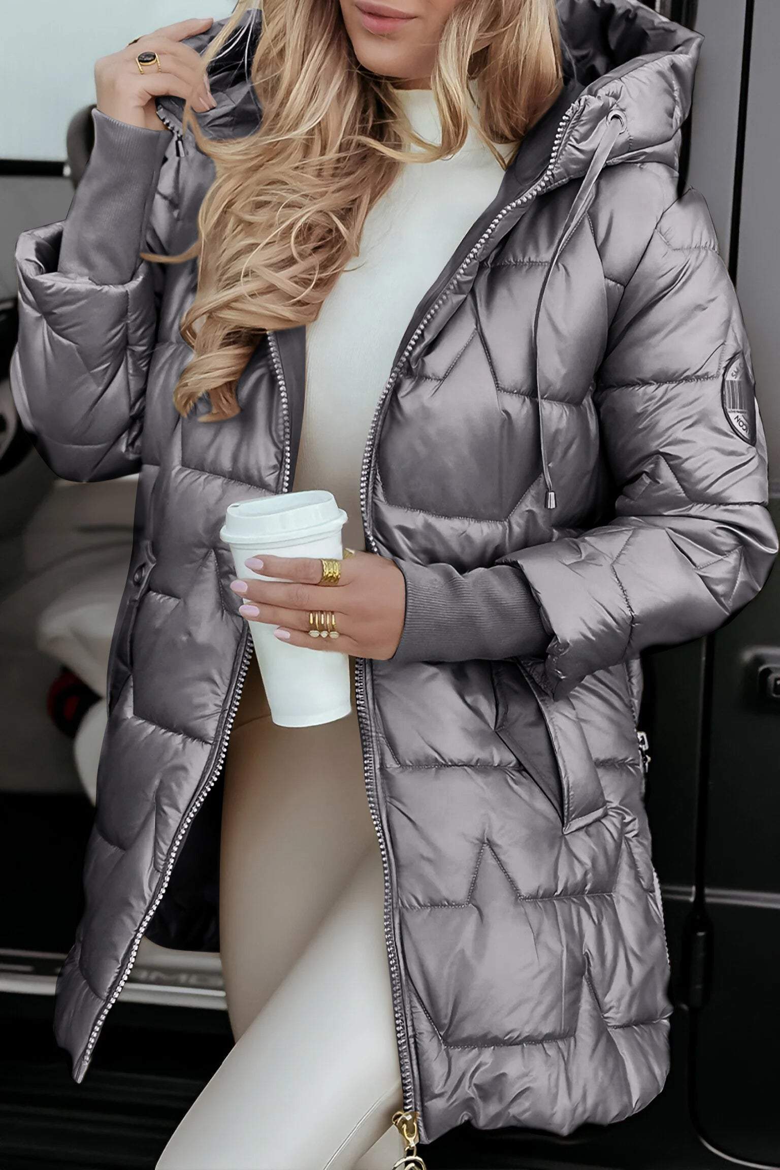 ASTRID™ | MANTEAU D'AUTOMNE CHAUD EN MÊLAGE DE COTON