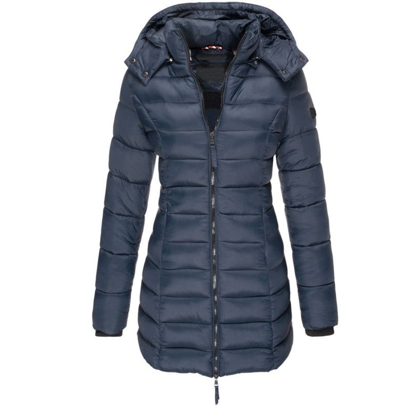 ELISE™ | MANTEAU LONG EN DUVET POUR AUTOMNE ET HIVER