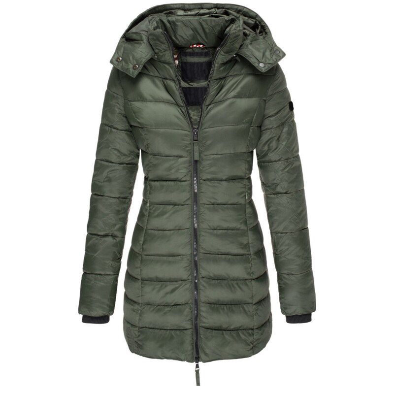 ELISE™ | MANTEAU LONG EN DUVET POUR AUTOMNE ET HIVER