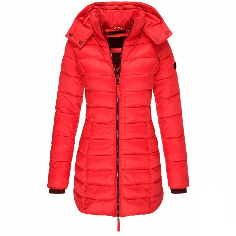ELISE™ | MANTEAU LONG EN DUVET POUR AUTOMNE ET HIVER