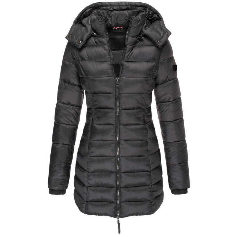 ELISE™ | MANTEAU LONG EN DUVET POUR AUTOMNE ET HIVER