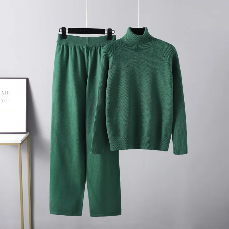 Le Charme™ | Ensemble deux pièces Lounge en tricot torsadé