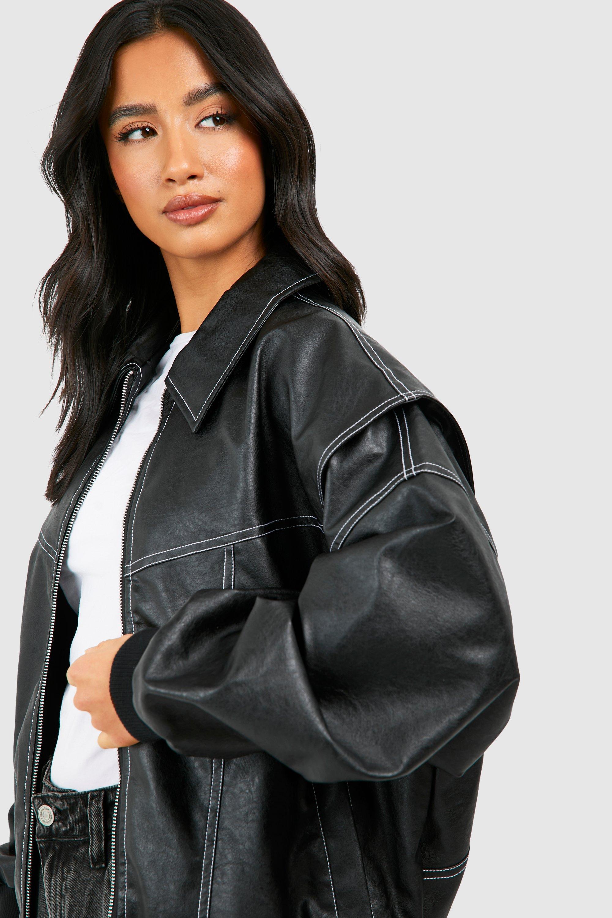 EMMA™ | BOMBER EN CUIR TENDANCE