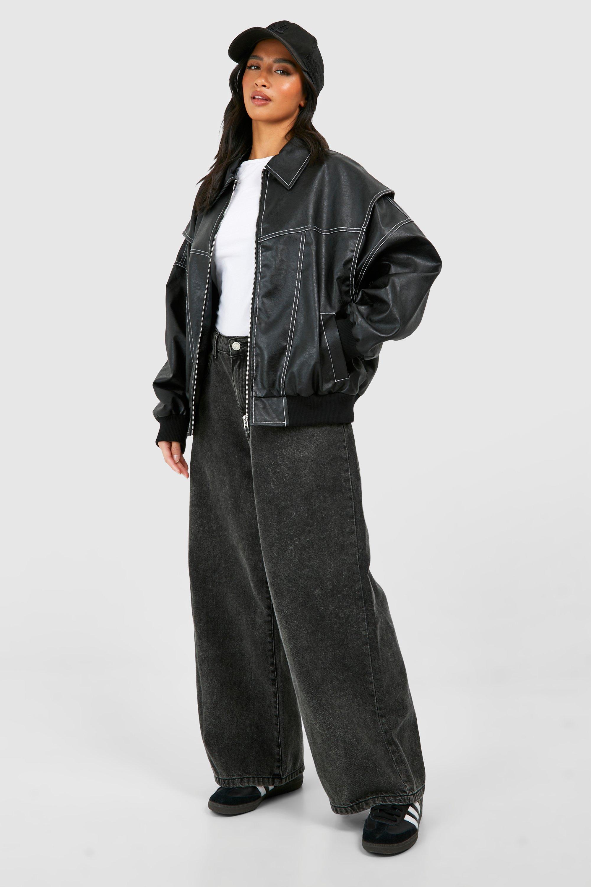 EMMA™ | BOMBER EN CUIR TENDANCE