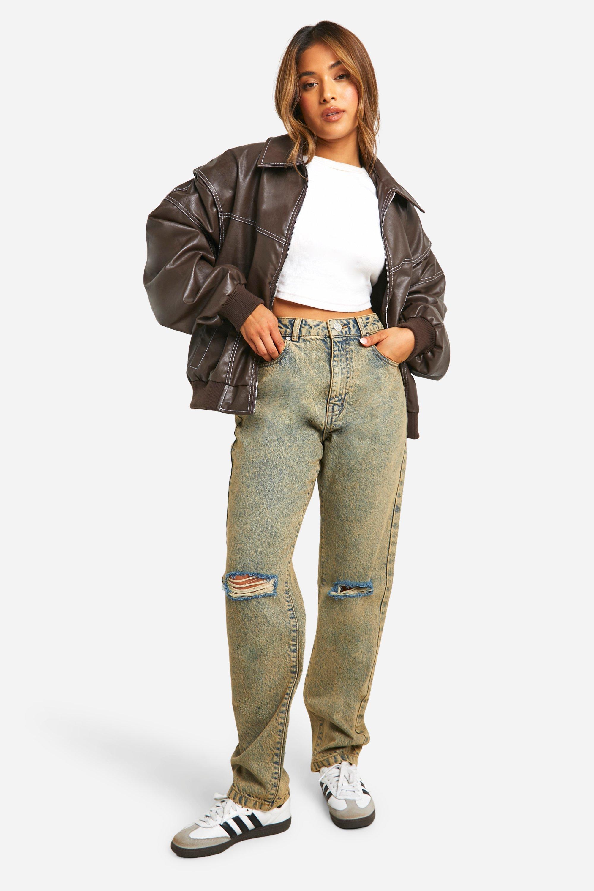 EMMA™ | BOMBER EN CUIR TENDANCE