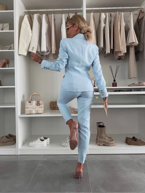 Le Charme™ | Juliette - Ensemble Blazer Et Pantalon