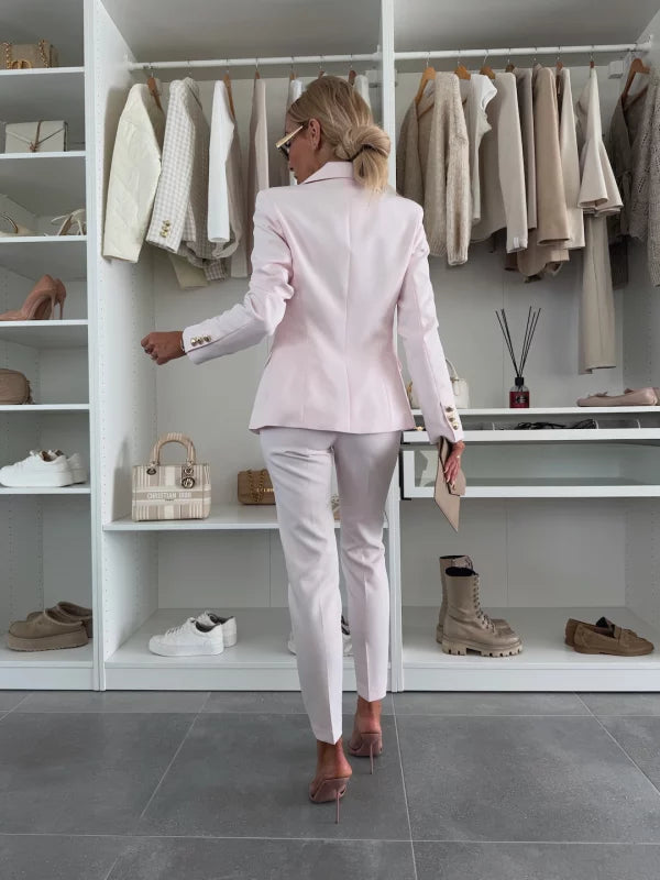 Le Charme™ | Juliette - Ensemble Blazer Et Pantalon