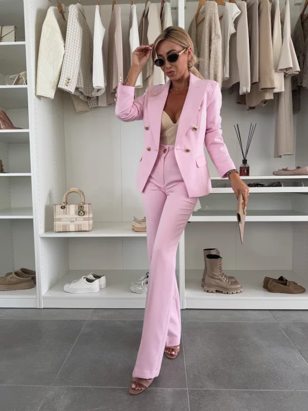 Le Charme™ | Juliette - Ensemble Blazer Et Pantalon