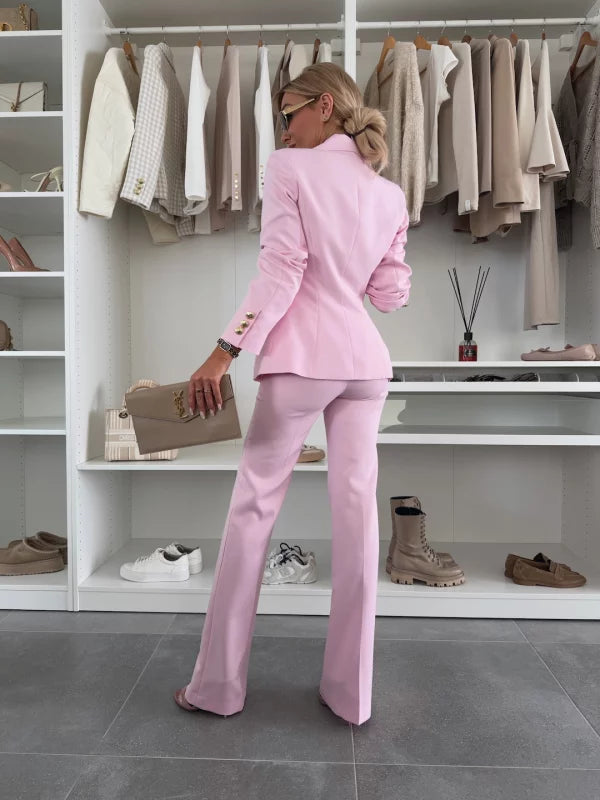 Le Charme™ | Juliette - Ensemble Blazer Et Pantalon
