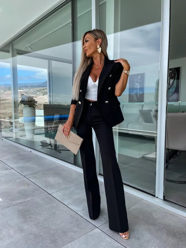 Le Charme™ | Juliette - Ensemble Blazer Et Pantalon