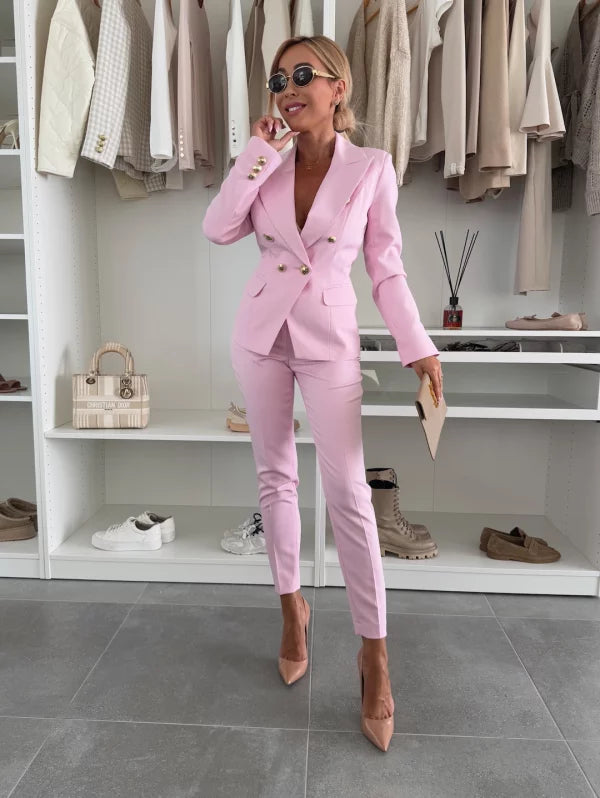 Le Charme™ | Juliette - Ensemble Blazer Et Pantalon
