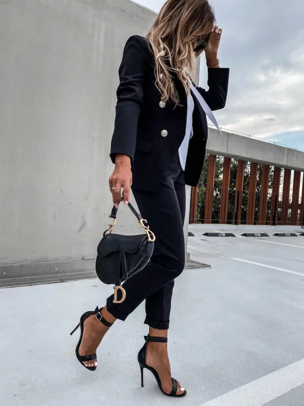 Le Charme™ | Juliette - Ensemble Blazer Et Pantalon