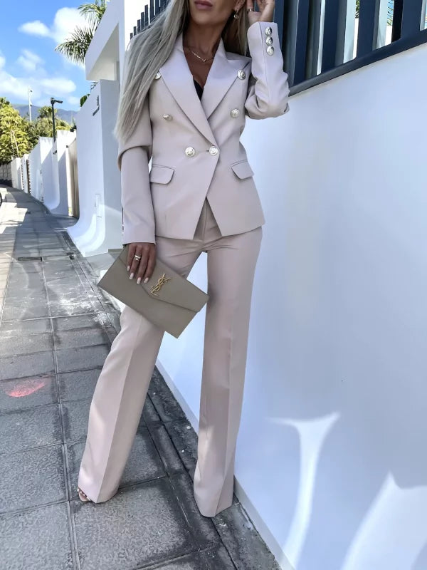 Le Charme™ | Juliette - Ensemble Blazer Et Pantalon