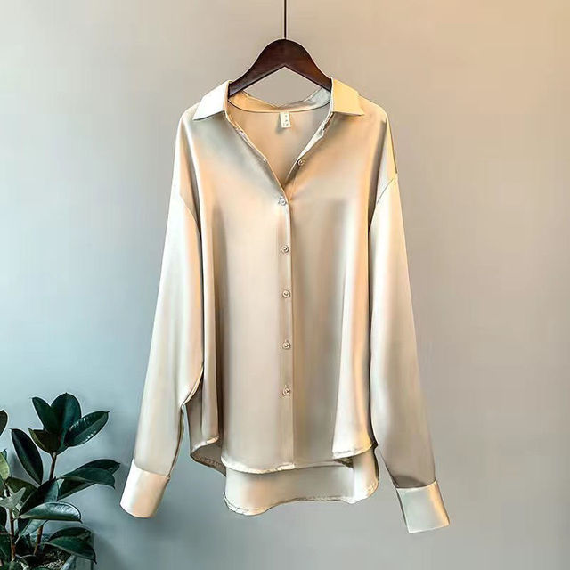 CAMICIA™ | BLOUSE EN SATIN POUR FEMMES