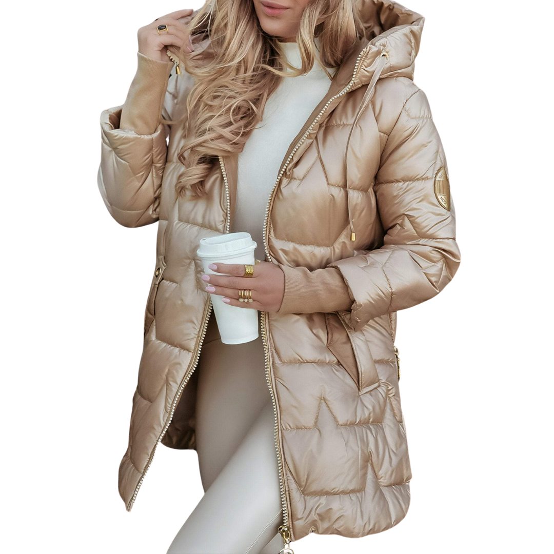 ASTRID™ | MANTEAU D'AUTOMNE CHAUD EN MÊLAGE DE COTON