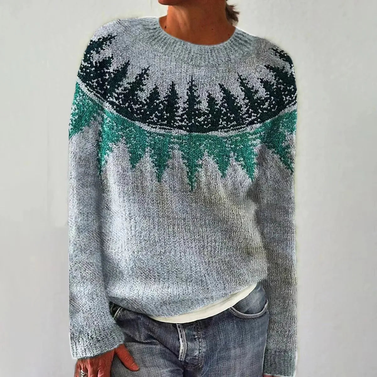SILVIA™ | SWEATER RÉTRO D'AUTOMNE