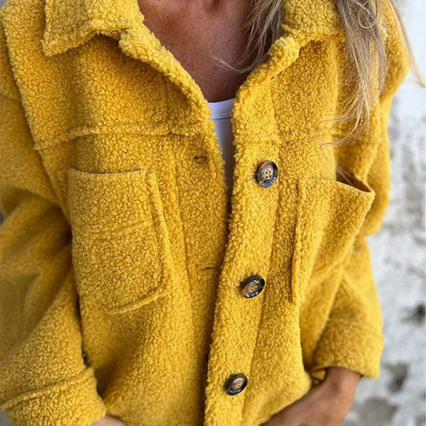 DION™ | VESTE COURTE EN LAINE