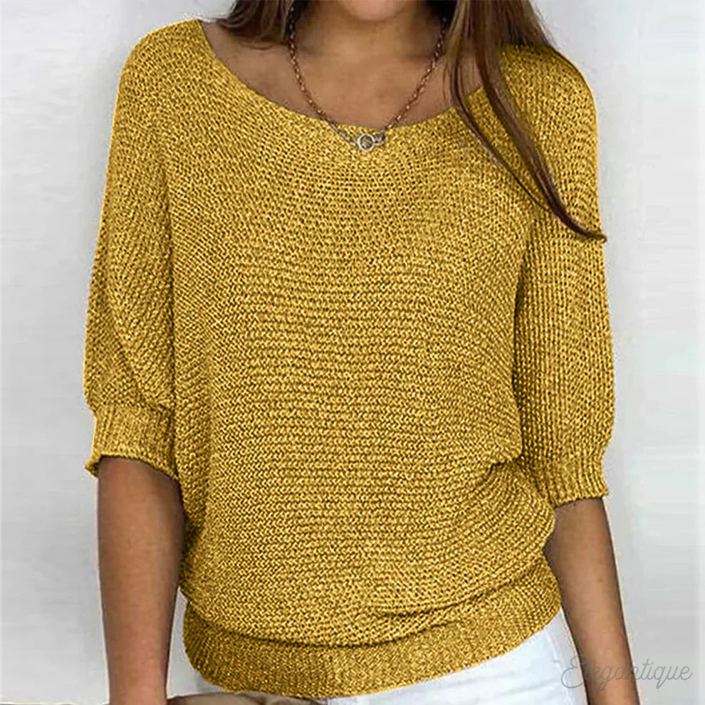 LUIGIA™ | PULL TRICOTÉ ÉLÉGANT