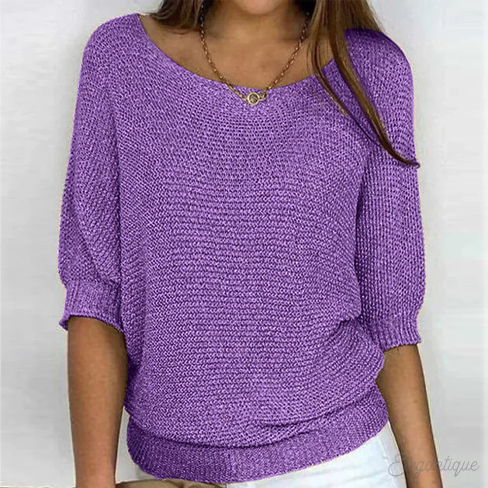 LUIGIA™ | PULL TRICOTÉ ÉLÉGANT