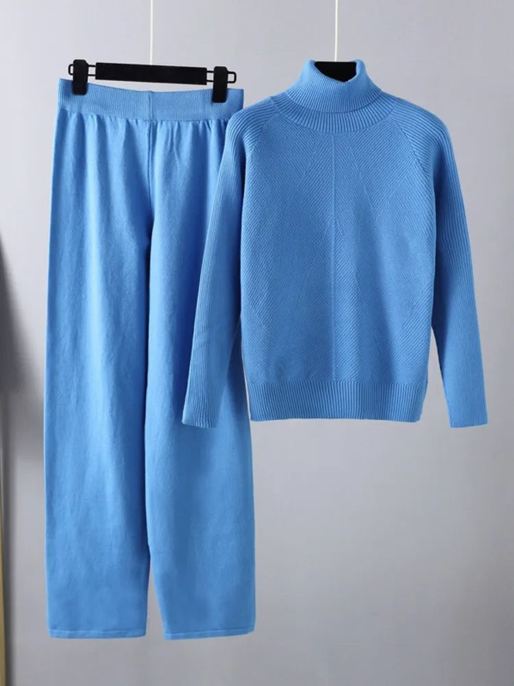 Le Charme™ | Ensemble deux pièces Lounge en tricot torsadé