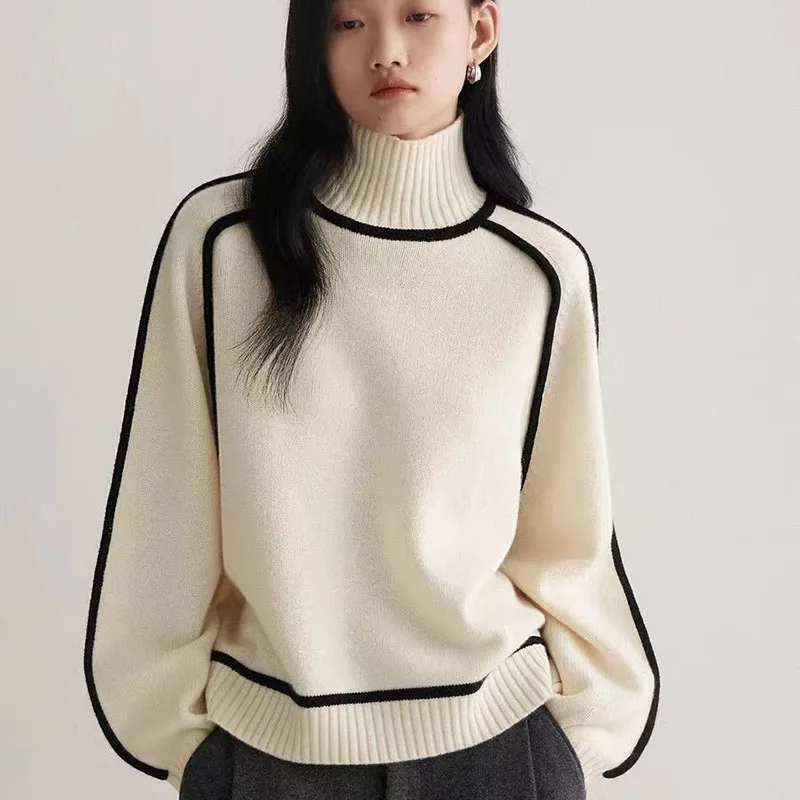 DENISE™ | SWEAT À COL ROULÉ