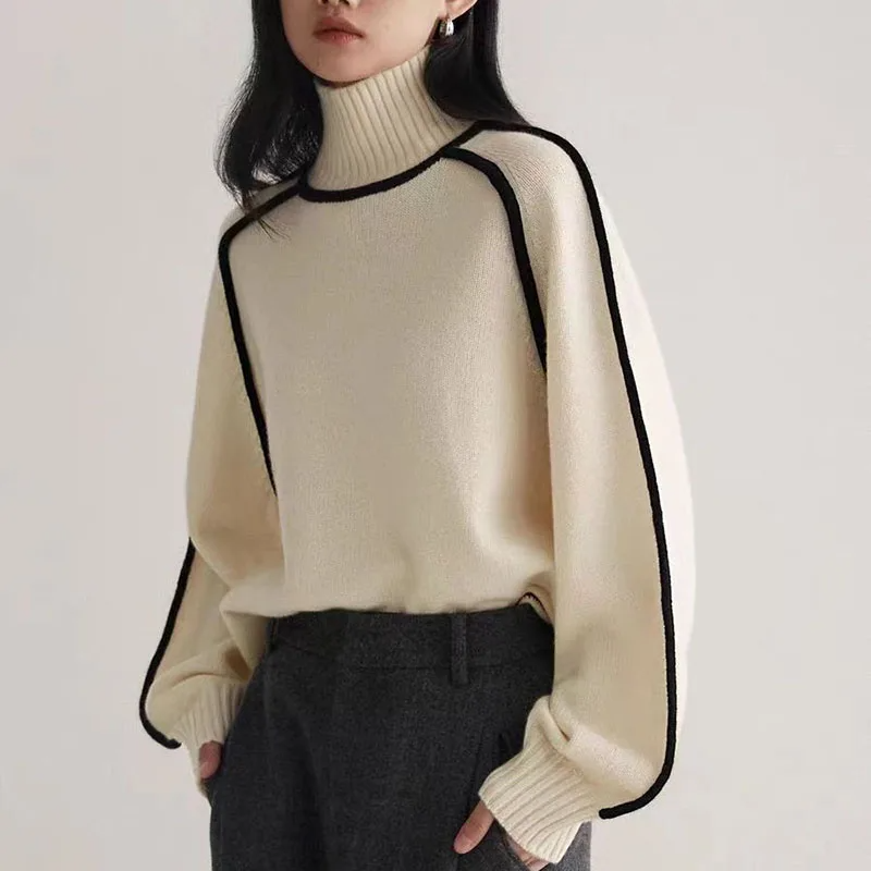 DENISE™ | SWEAT À COL ROULÉ