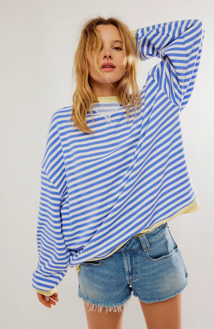 MANA™ | PULLOVER OVERSIZE RAYÉ