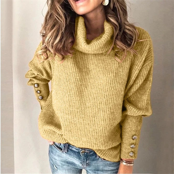 Mirthe™ | Pull Col Roulé Chaud et Confortable