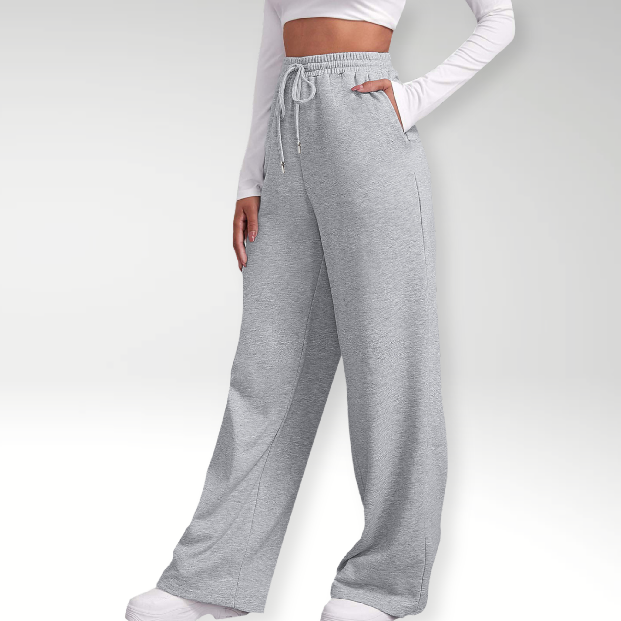 Le Charme™ | Joggers à jambe large et coupe décontractée