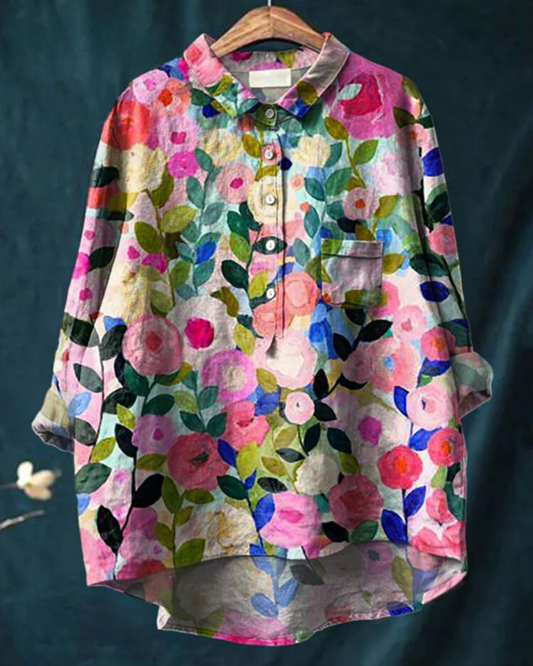 DONNA™ | BLOUSE À IMPRIMÉ FLORAL