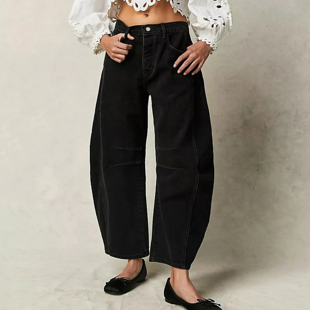 GLORIA™ | JEANS À JAMBES LARGES