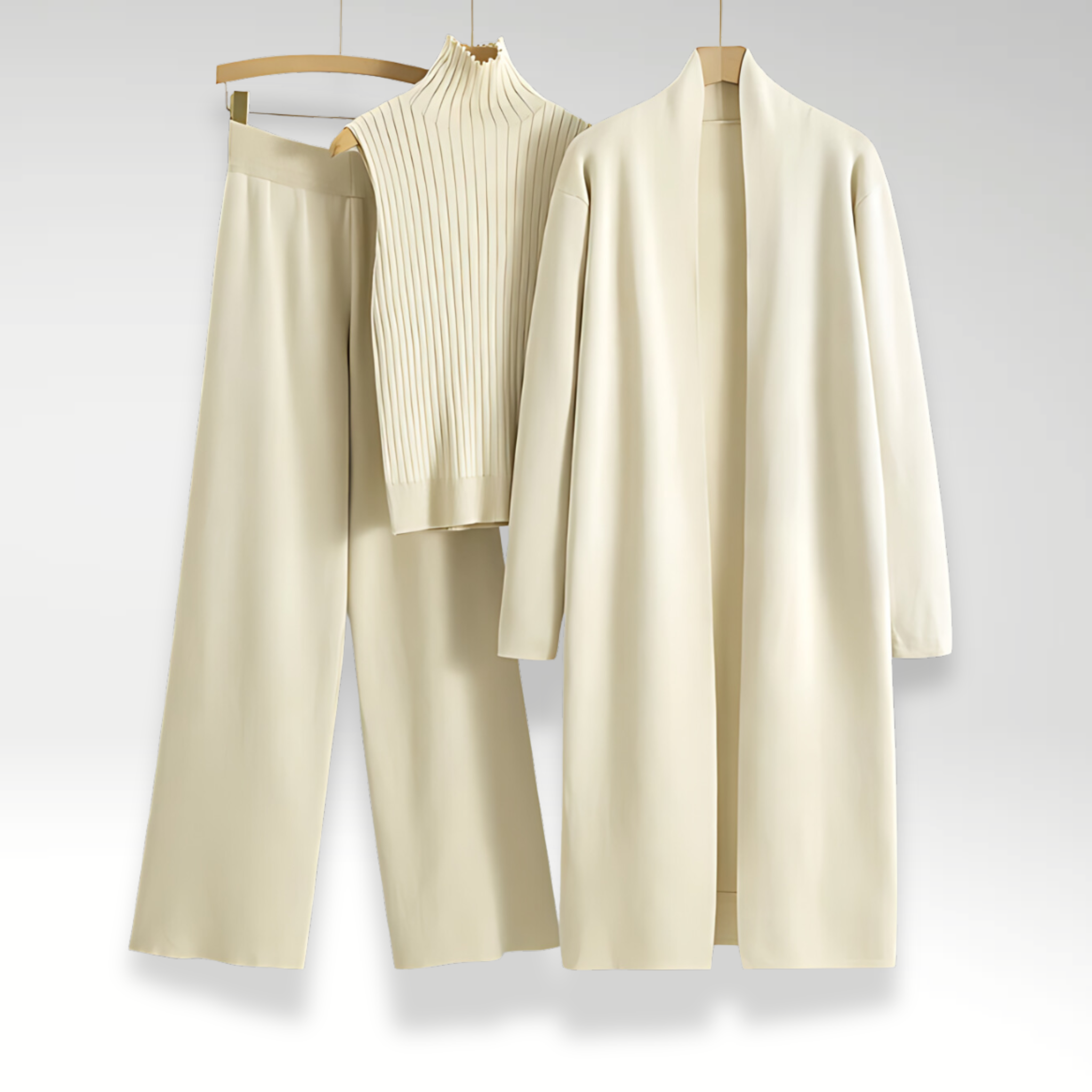 Le Charme™ | Ensemble trois pièces en maille Luxe