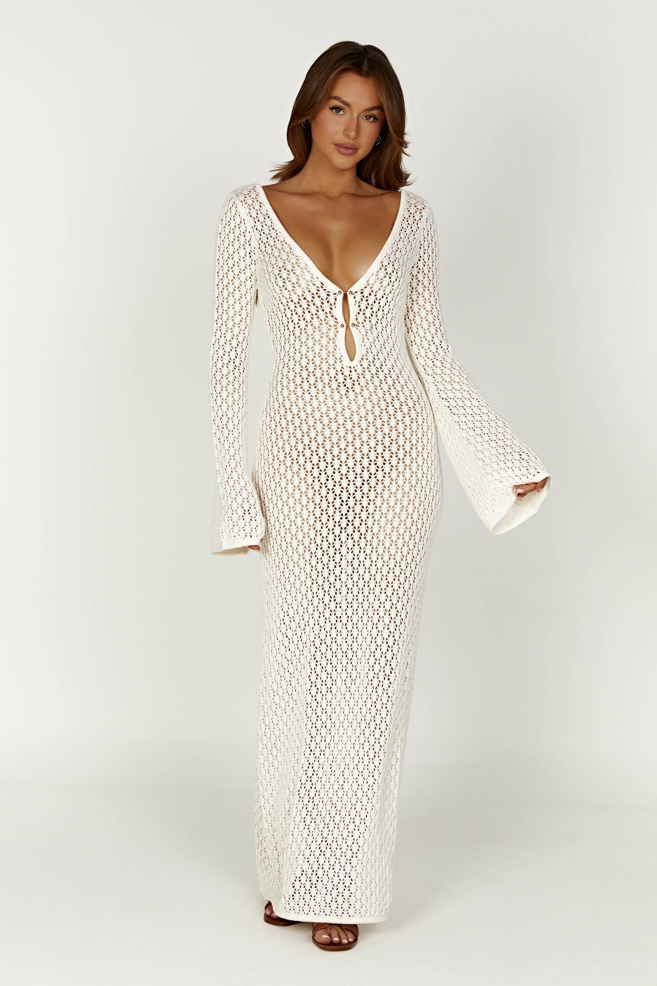 LEXI™ | ROBE DE PLAGE ÉLÉGANTE AVEC DOS NUAGEUX