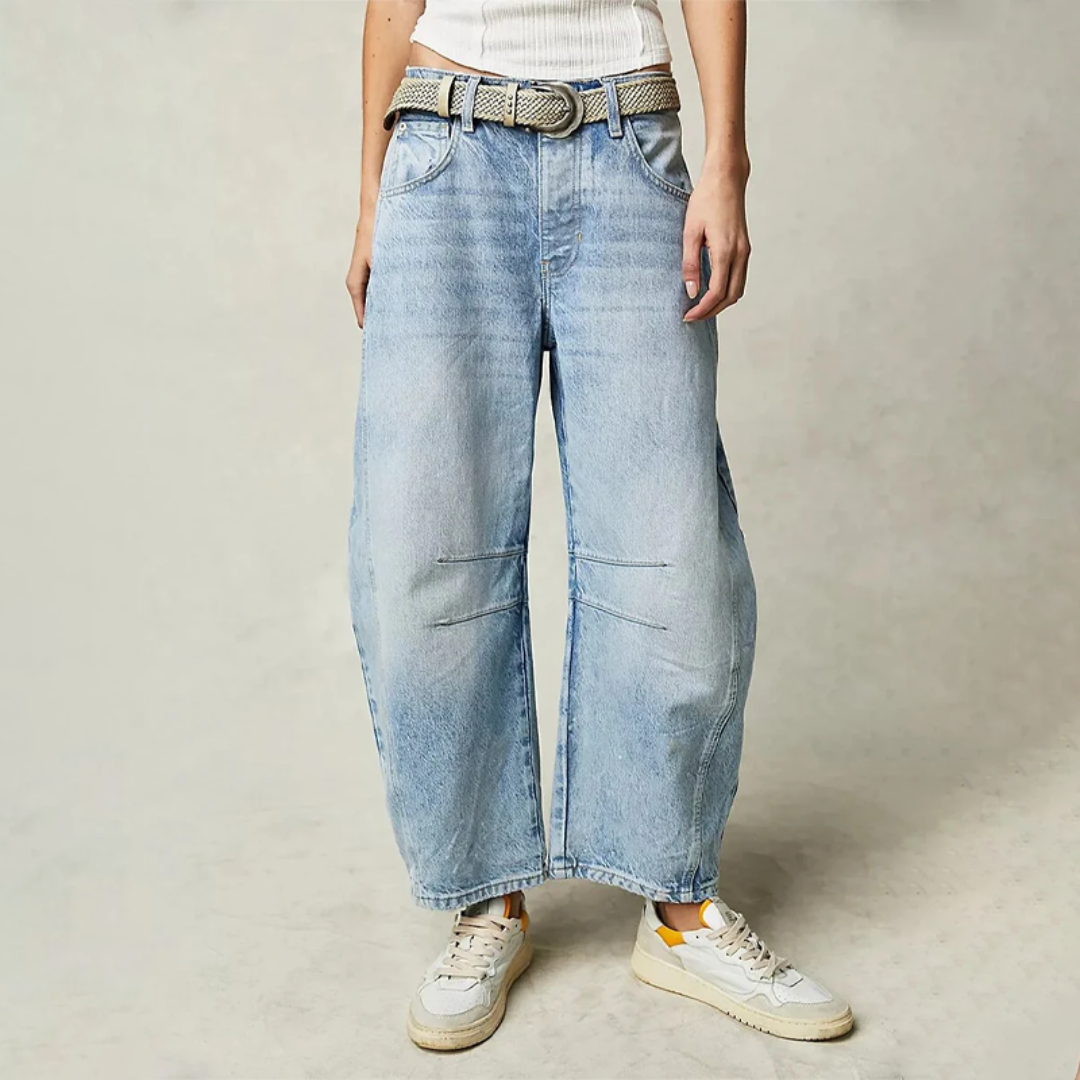 GLORIA™ | JEANS À JAMBES LARGES