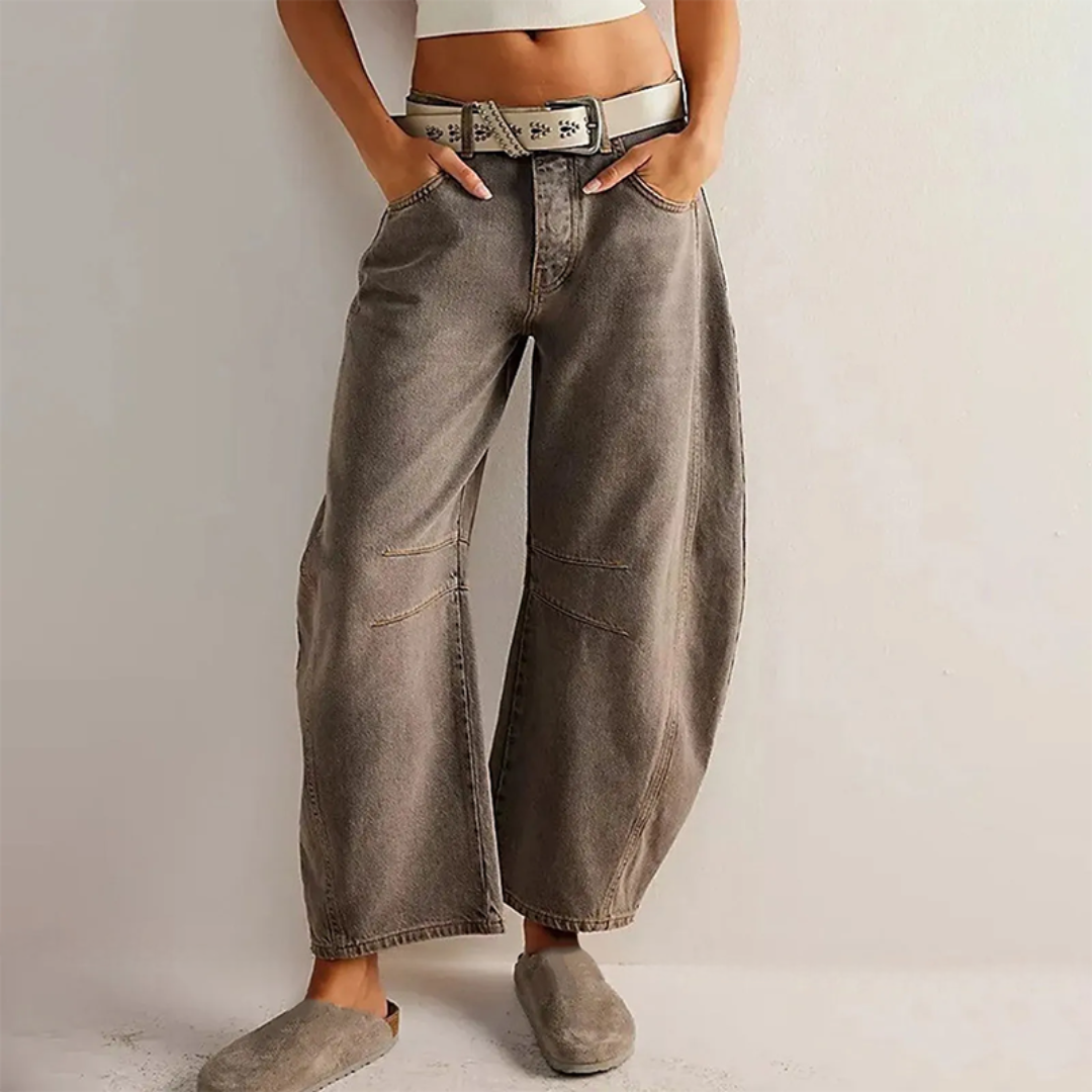GLORIA™ | JEANS À JAMBES LARGES
