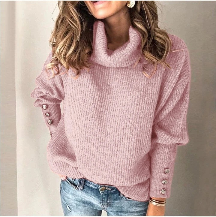 Mirthe™ | Pull Col Roulé Chaud et Confortable