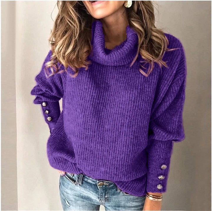 Mirthe™ | Pull Col Roulé Chaud et Confortable
