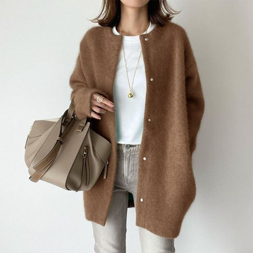 SILVIA™ | ÉLÉGANT CARDIGAN EN KASHMIR