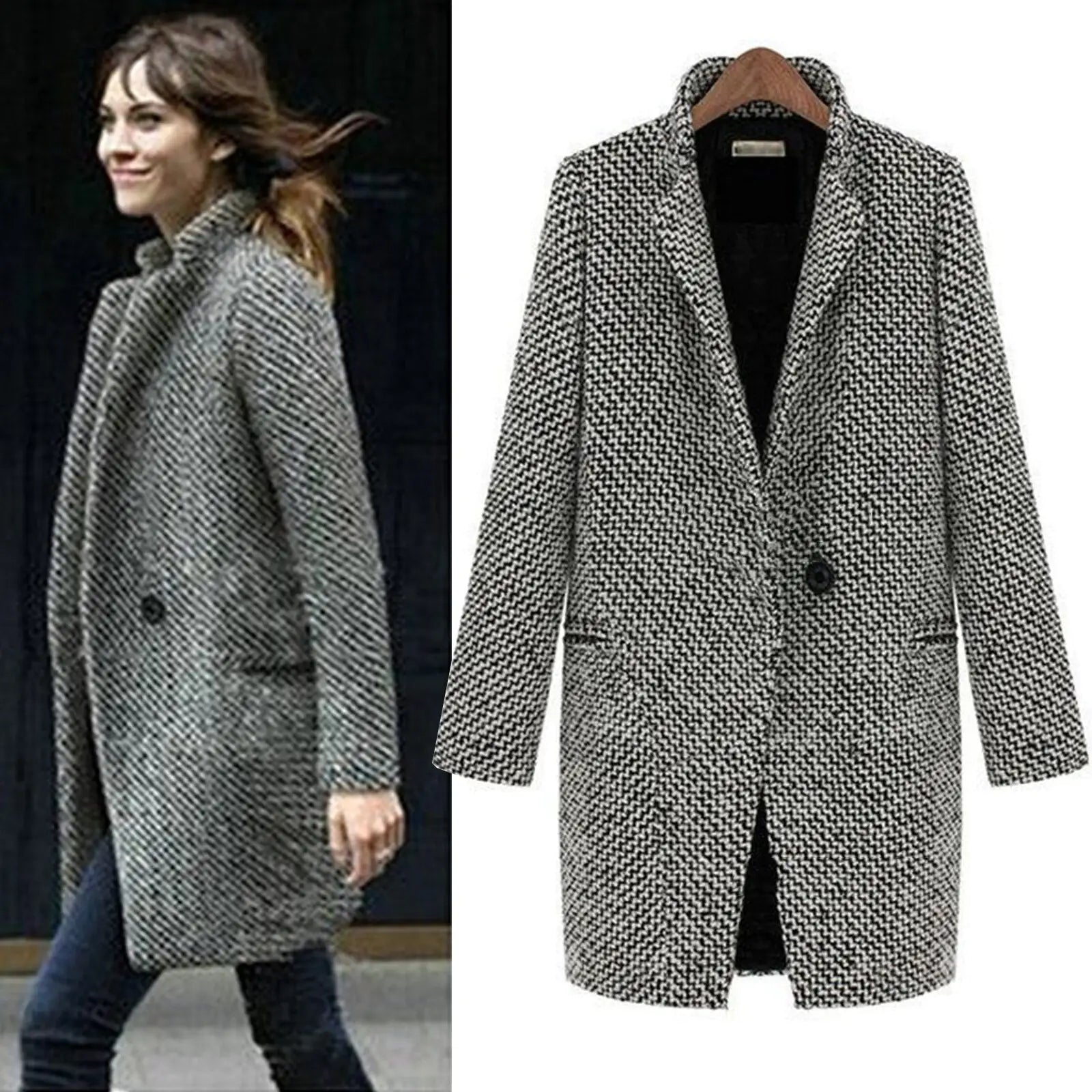 VANESSA™ | MANTEAU MIDI LONG