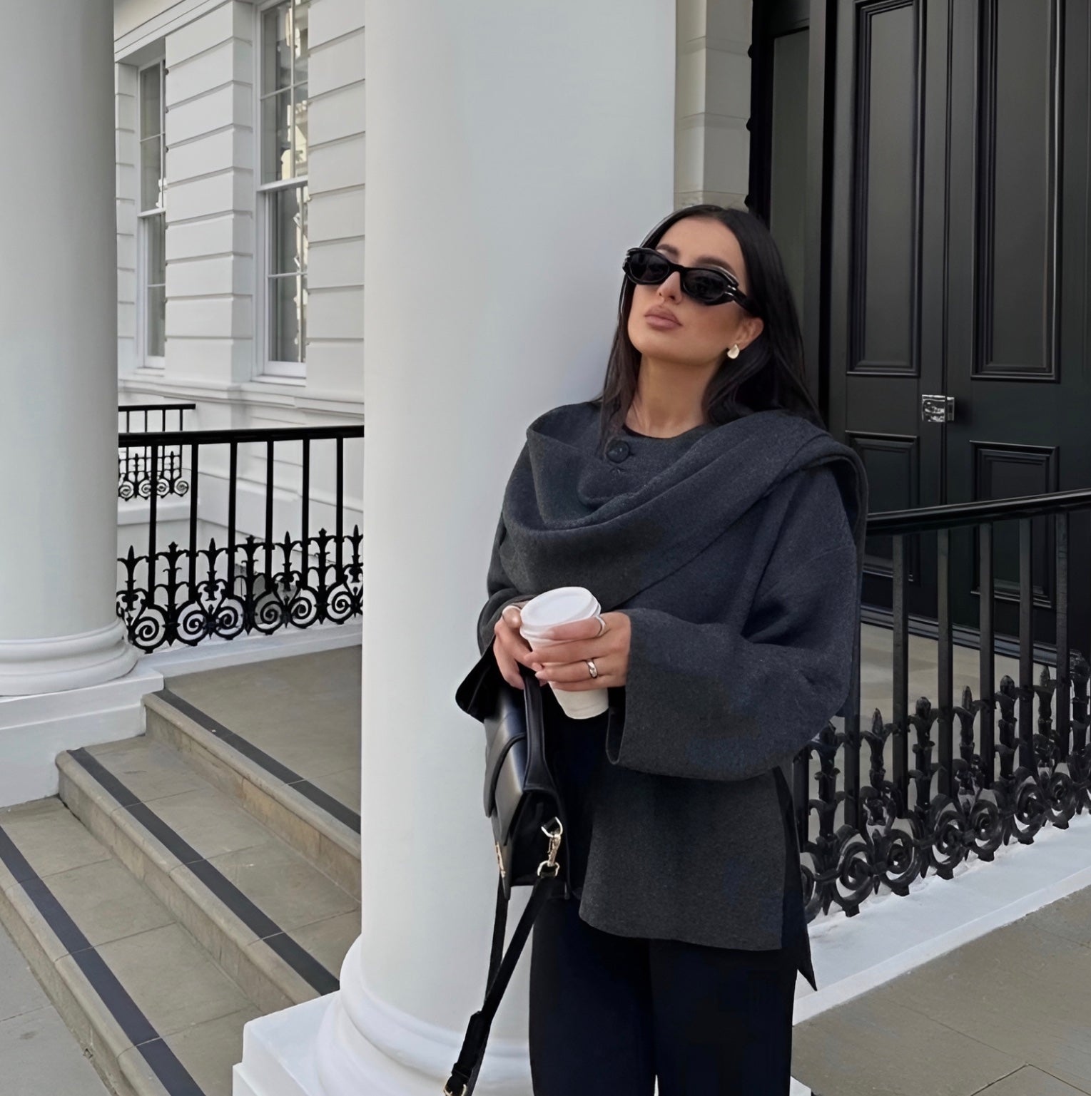 ELIF™ | MANTEAU EN CAPE VIRAL