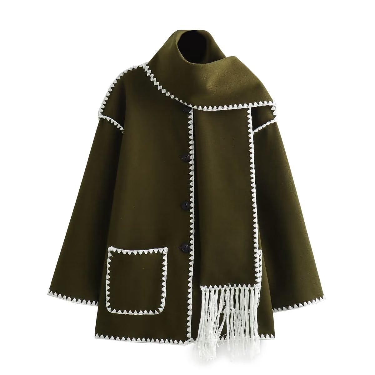 VIONA™ | MANTEAU EN LAINE CONFORTABLE
