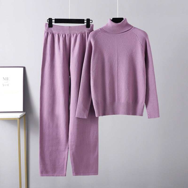 Le Charme™ | Ensemble deux pièces Lounge en tricot torsadé