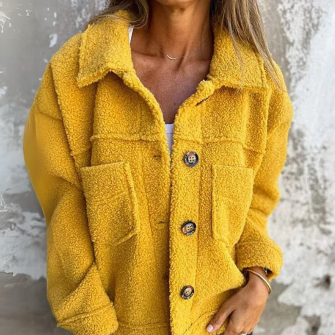 DION™ | VESTE COURTE EN LAINE