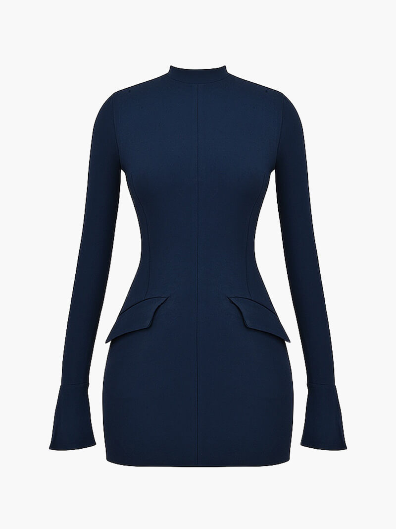 ADORA™ | ROBE ÉLASTIQUE À ENCOLURE EN V ÉFFRAYANT