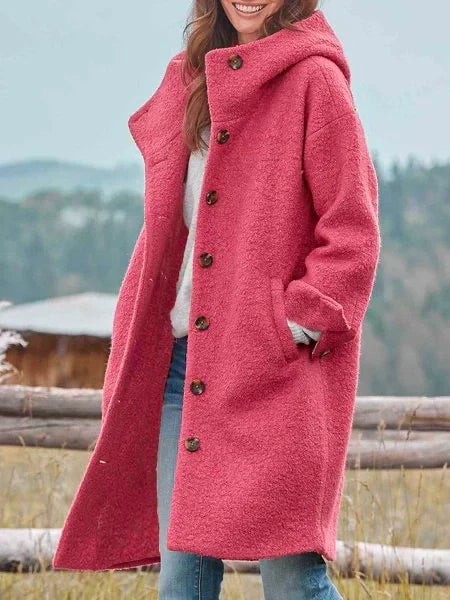 ASTRID™ | MAXI-VESTE AVEC CAPUCHE