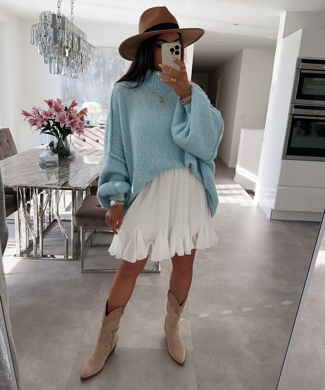 SKYLAR™ | TRICOT À COL ROND RELAXÉ