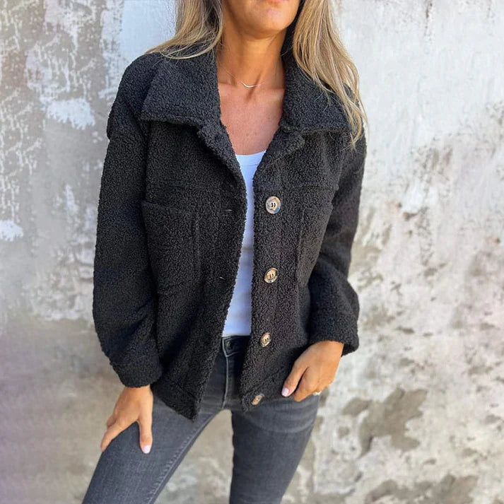 Ronda™ | Manteau en peluche élégant