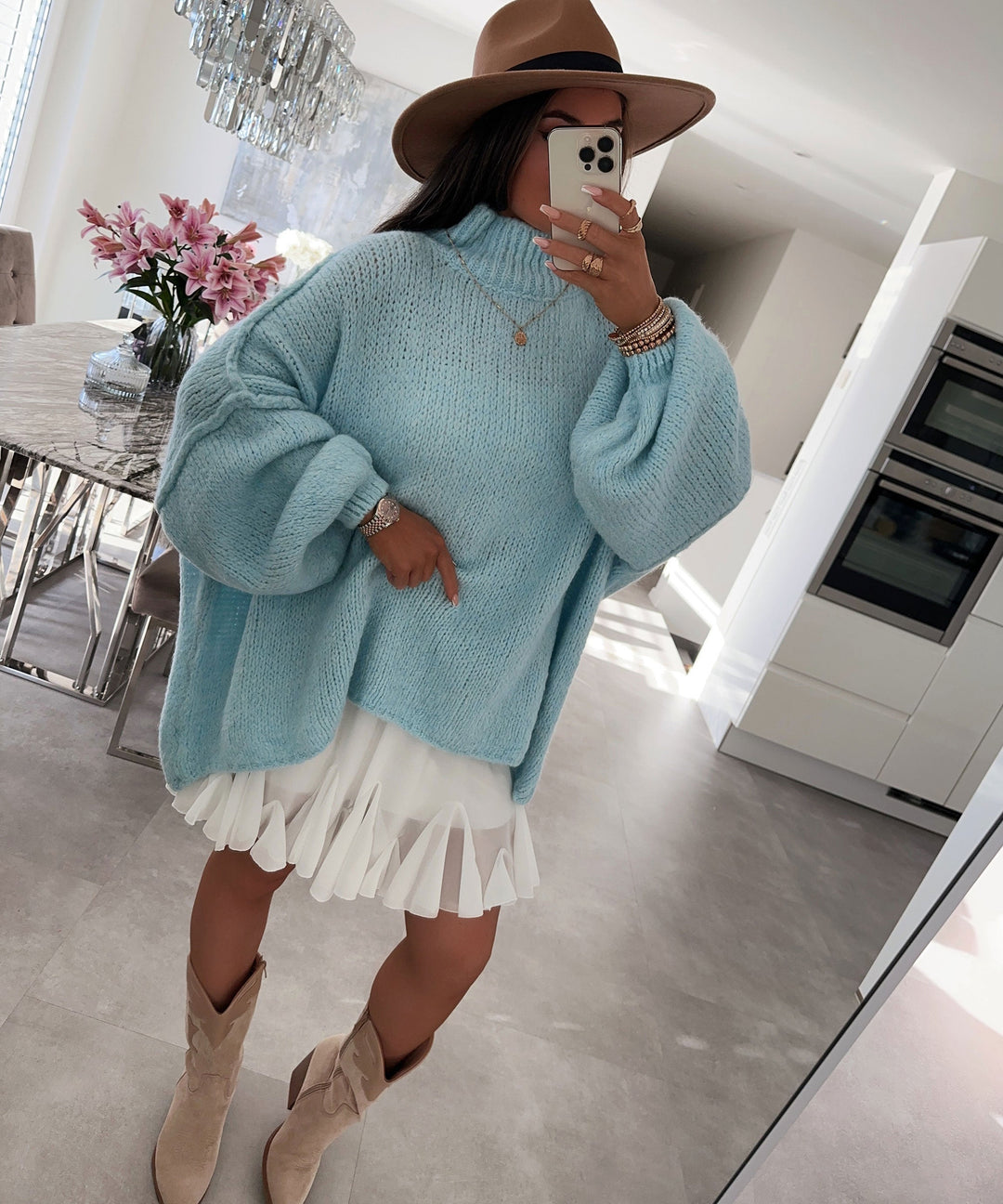 SKYLAR™ | TRICOT À COL ROND RELAXÉ